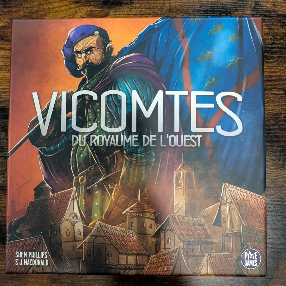 Vicomtes du Royaume de l'Ouest Board Game by Pixie Games - Multicolor